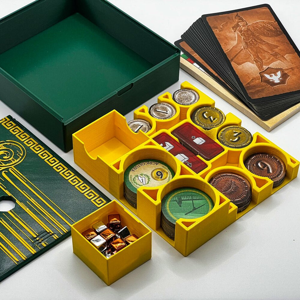 Insert pour 7 Wonders Duel + Panthéon & Agora