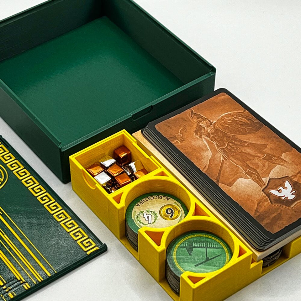 Insert pour 7 Wonders Duel + Panthéon & Agora