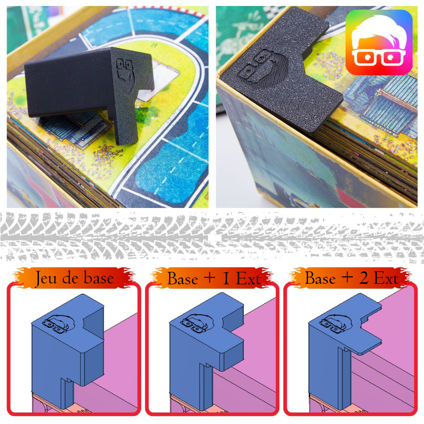 Insert pour Heat & Extensions Heavy Rain + Tunnel Vision