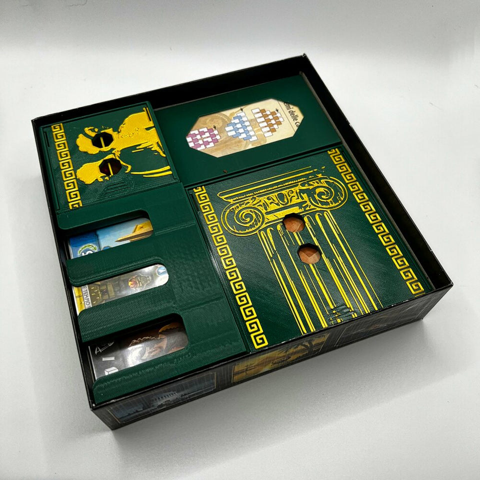 Insert pour 7 Wonders Duel + Panthéon & Agora