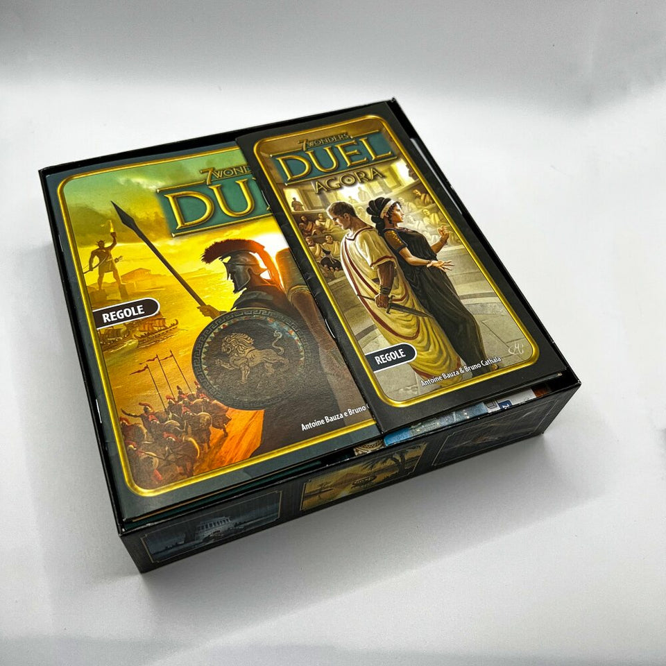 Insert pour 7 Wonders Duel + Panthéon & Agora