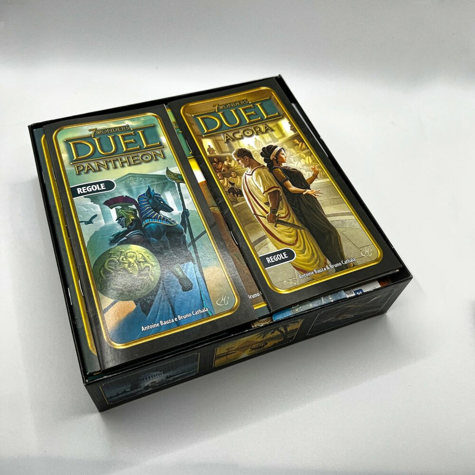 Insert pour 7 Wonders Duel + Panthéon & Agora