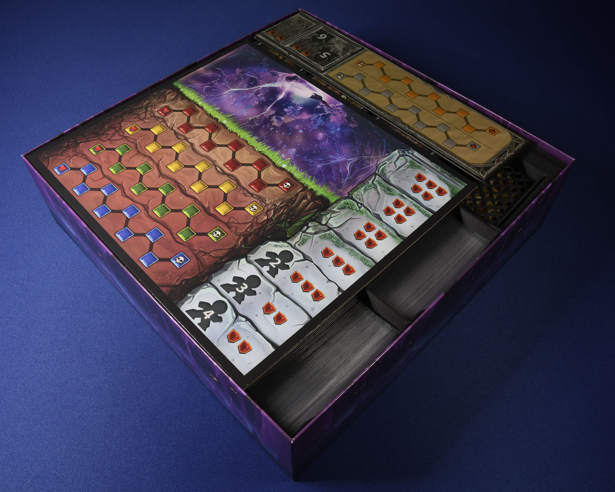 Insert pour Clank! Catacombes et extensions Lairs & Lost Chambers et La Grande Aventure