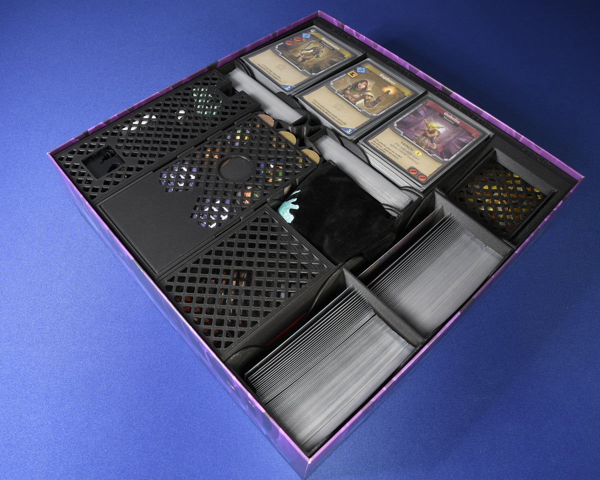Insert pour Clank! Catacombes et extensions Lairs & Lost Chambers et La Grande Aventure