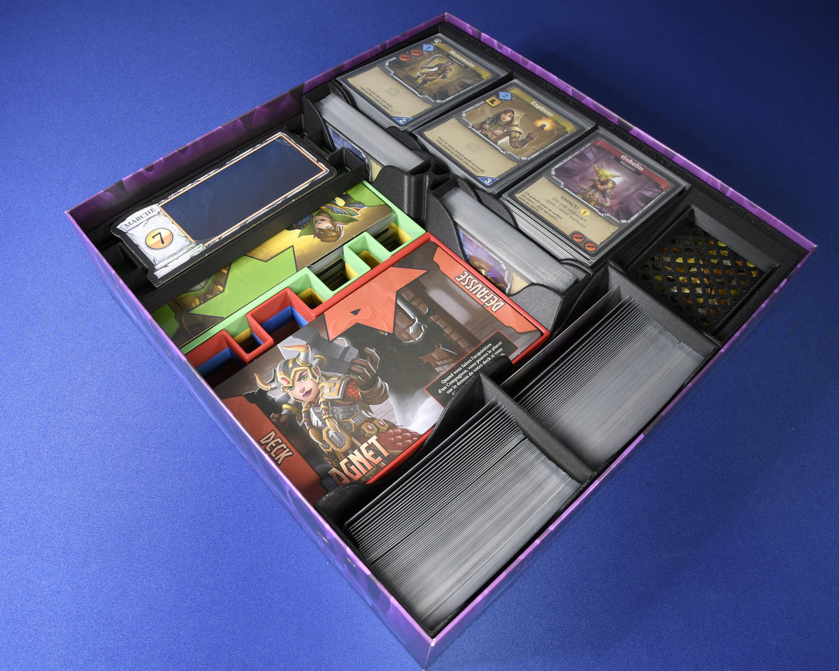 Insert pour Clank! Catacombes et extensions Lairs & Lost Chambers et La Grande Aventure