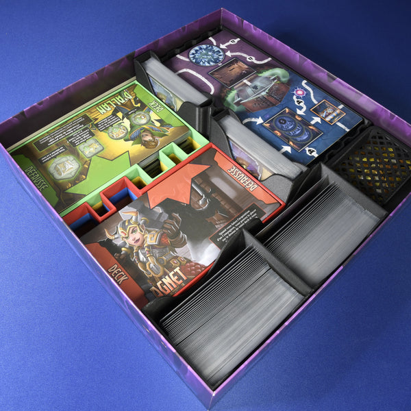 Insert pour Clank! Catacombes et extensions Lairs & Lost Chambers et La Grande Aventure
