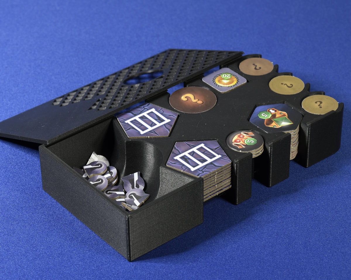 Insert pour Clank! Catacombes et extensions Lairs & Lost Chambers et La Grande Aventure