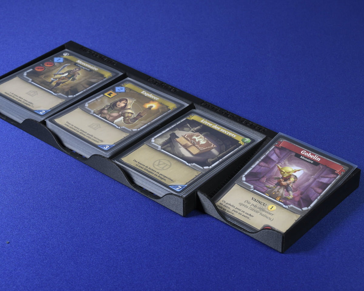 Insert pour Clank! Catacombes et extensions Lairs & Lost Chambers et La Grande Aventure