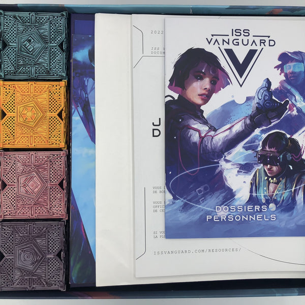 ISS Vanguard Insert Supplement - Kompatibel mit Deluxe-Abschnitten und Karten mit HĂŒllen