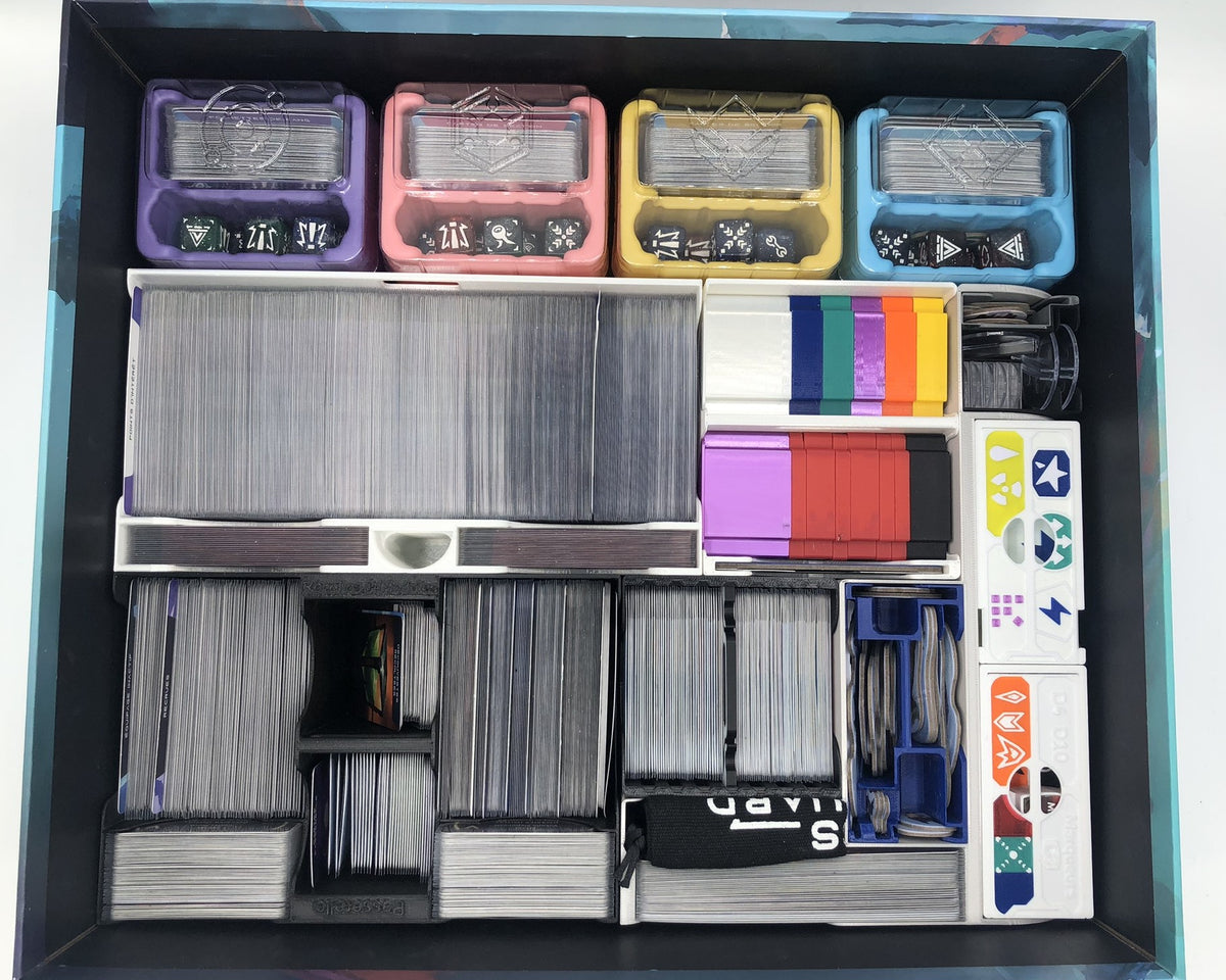Complément d'Insert pour ISS Vanguard - Compatible Sections du Jeu de Base et Cartes Sleevées
