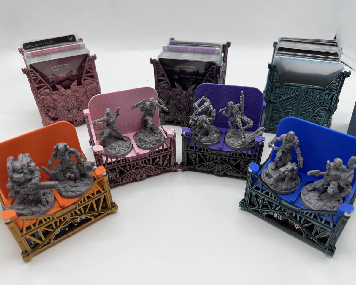 Kit de Rangement pour Figurines Peintes ISS Vanguard - Compatible Section Boxes Deluxe
