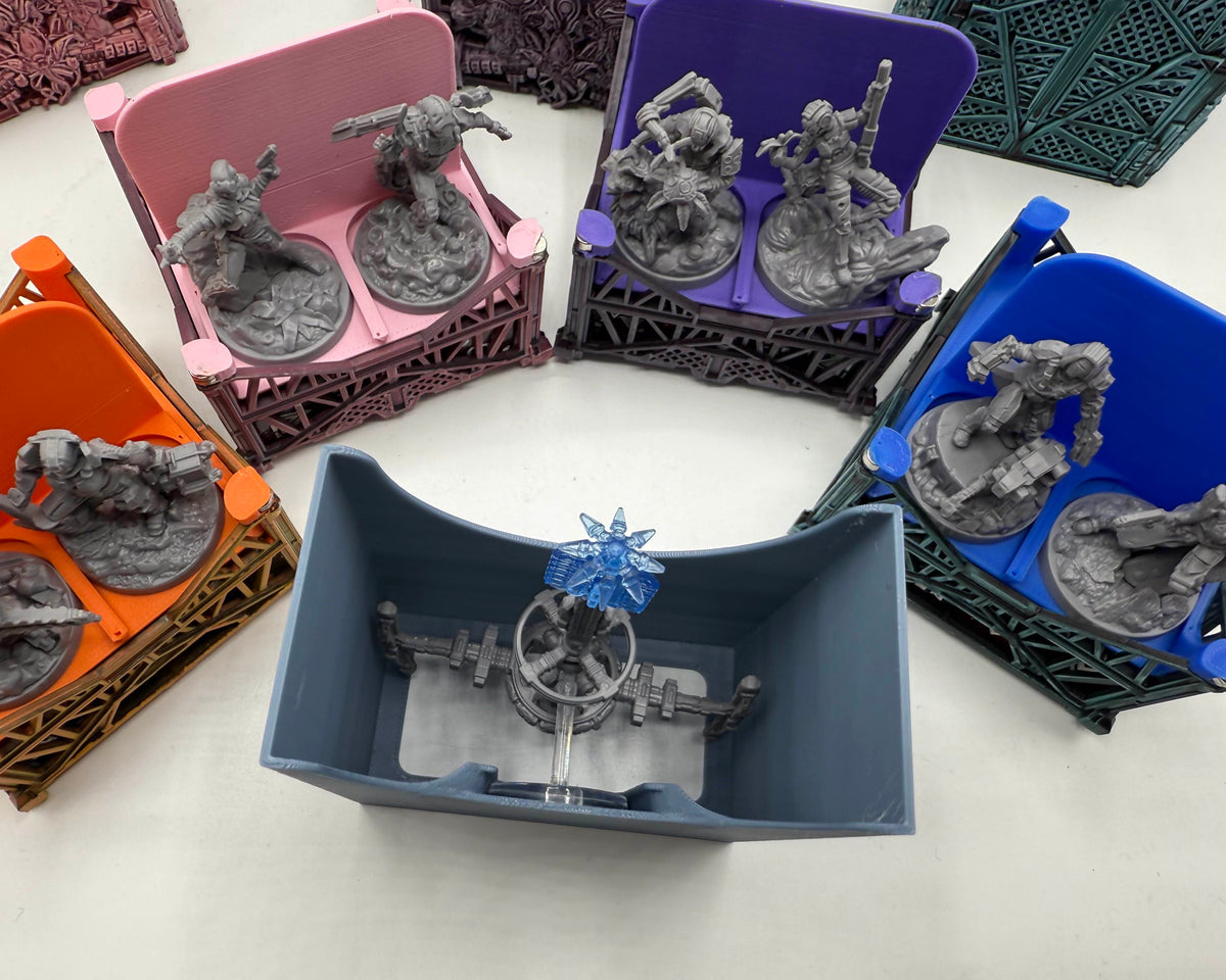 Kit de Rangement pour Figurines Peintes ISS Vanguard - Compatible Section Boxes Deluxe