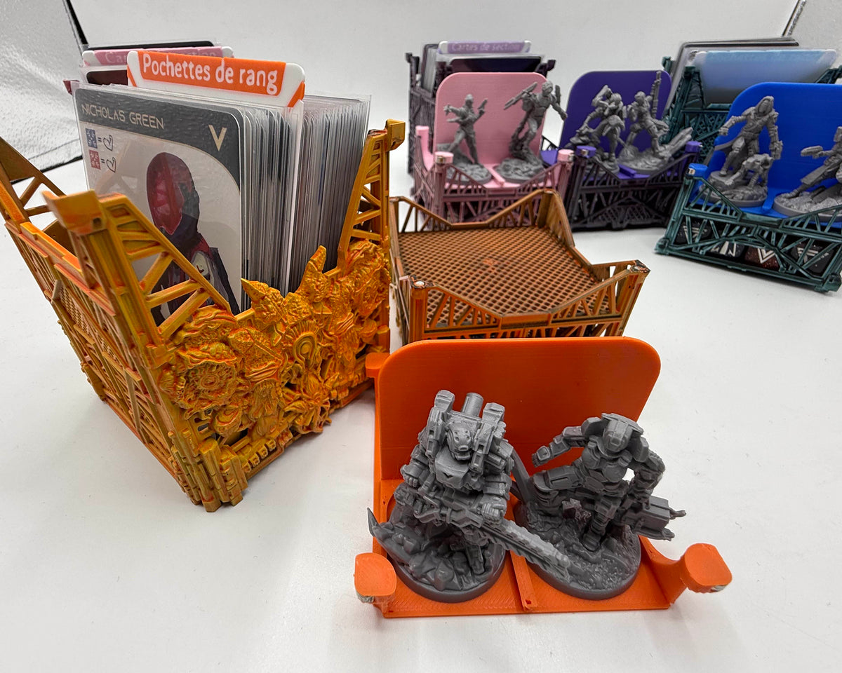 Kit de Rangement pour Figurines Peintes ISS Vanguard - Compatible Section Boxes Deluxe