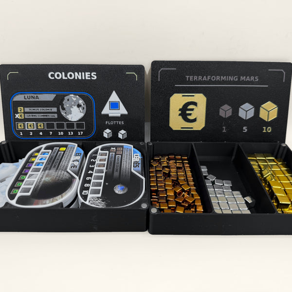 Insert pour Terraforming Mars – Rangement intégral pour boite de base