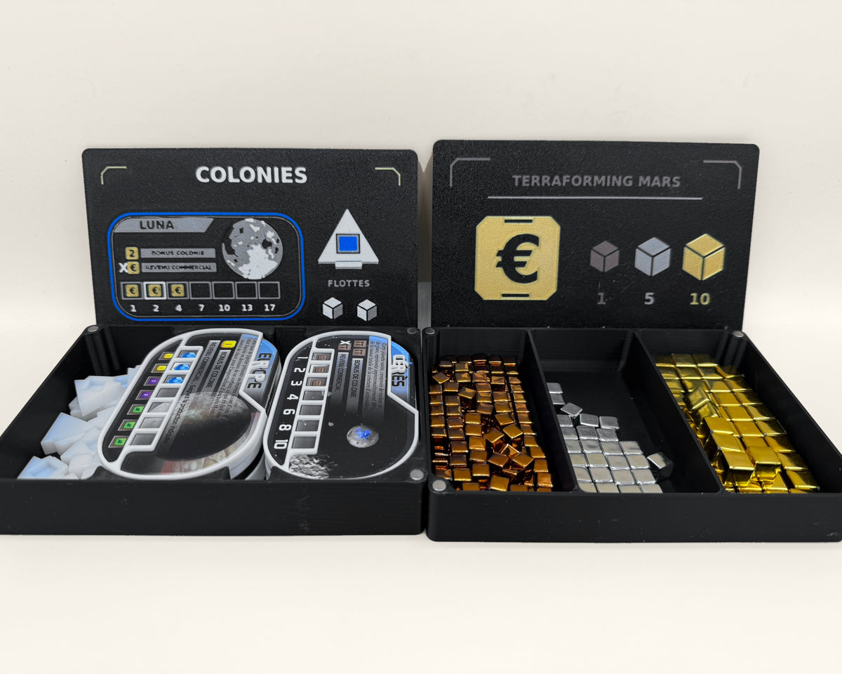 Insert pour Terraforming Mars – Rangement intégral pour boite de base