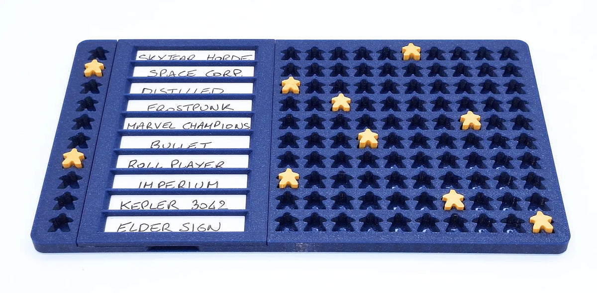 Board Game Challenge 10 x 10 – Tableau de suivi des parties