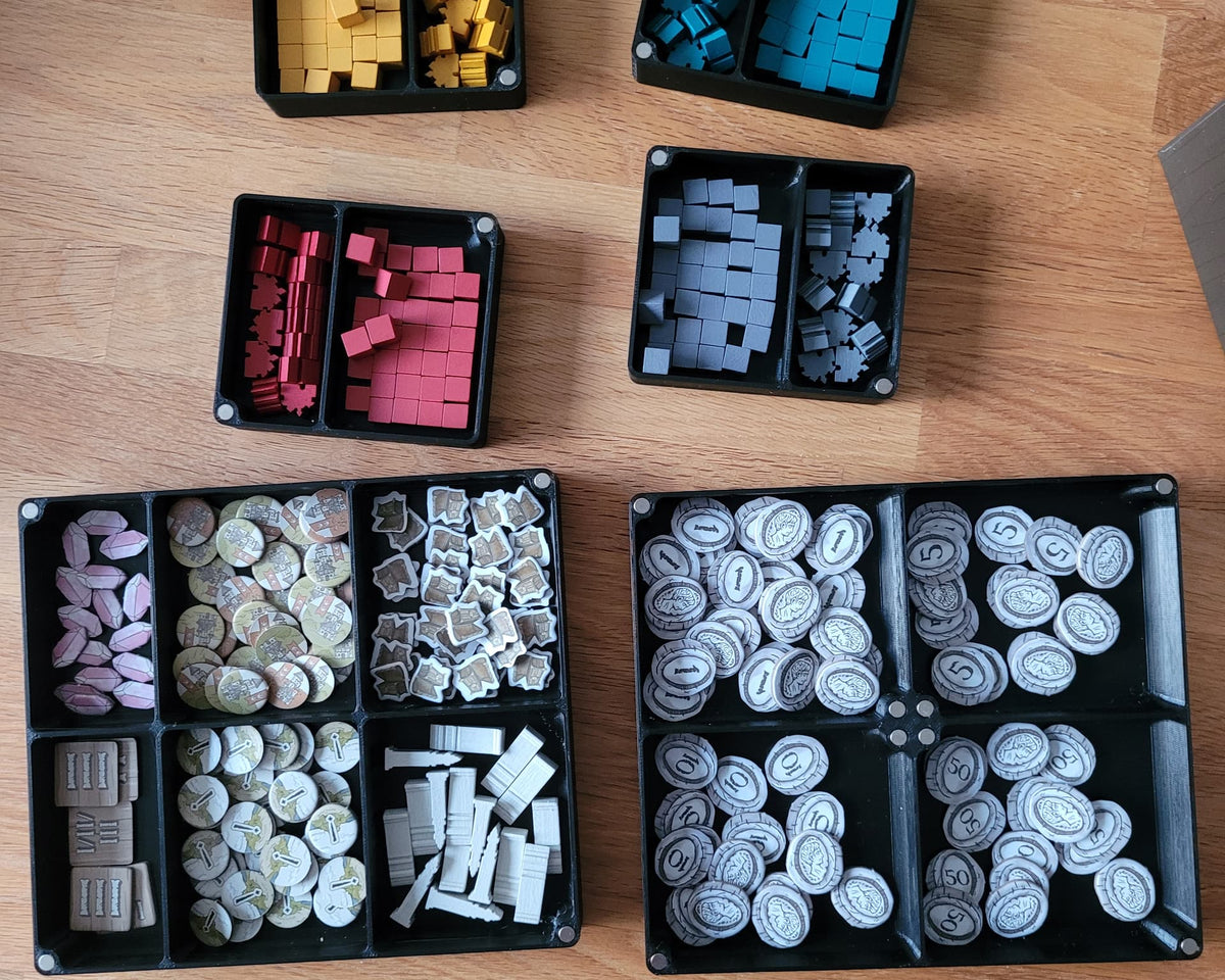 Insert pour La guilde des expeditions marchandes + extension Aux Ordres de la Reine