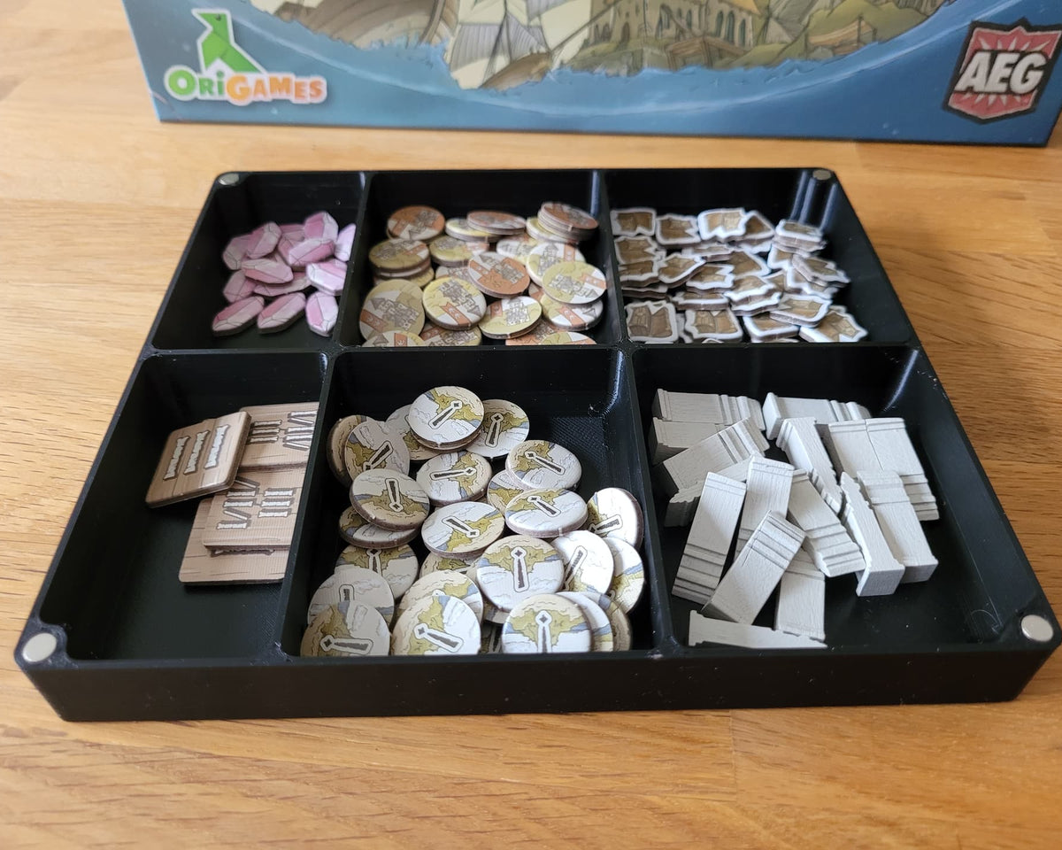 Insert pour La guilde des expeditions marchandes + extension Aux Ordres de la Reine