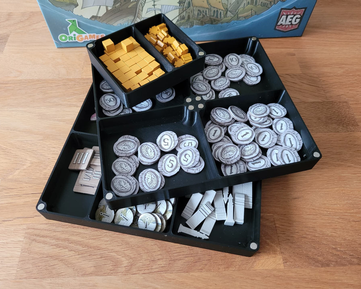 Insert pour La guilde des expeditions marchandes + extension Aux Ordres de la Reine