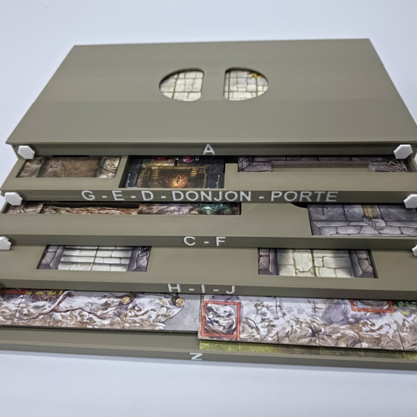 Tiroir à tuiles terrain pour Malhya