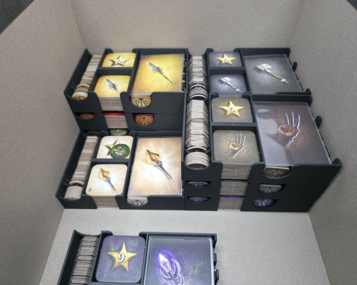 Insert pour Euthia + Fierce Power, Crawling Shadow et Cruel Frost