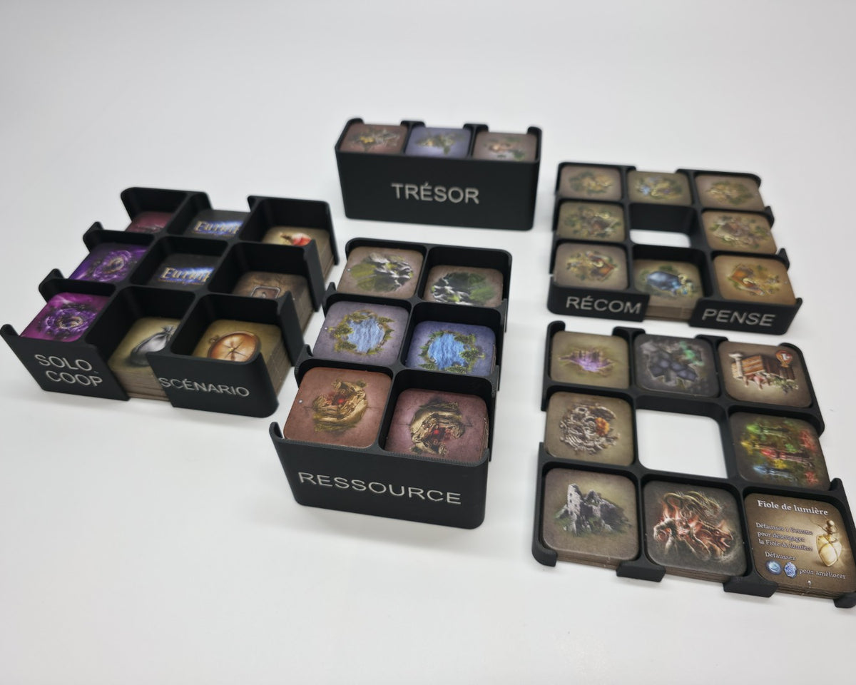Insert pour Euthia + Fierce Power, Crawling Shadow et Cruel Frost