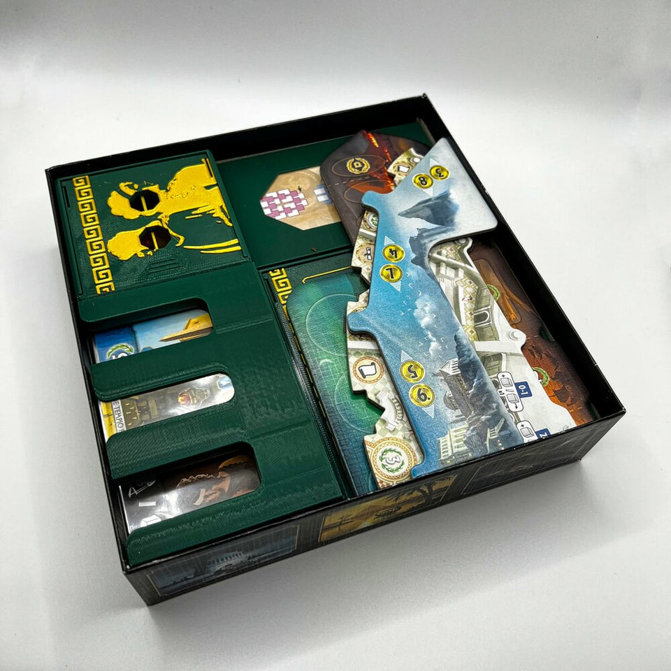 Insert pour 7 Wonders Duel + Panthéon & Agora