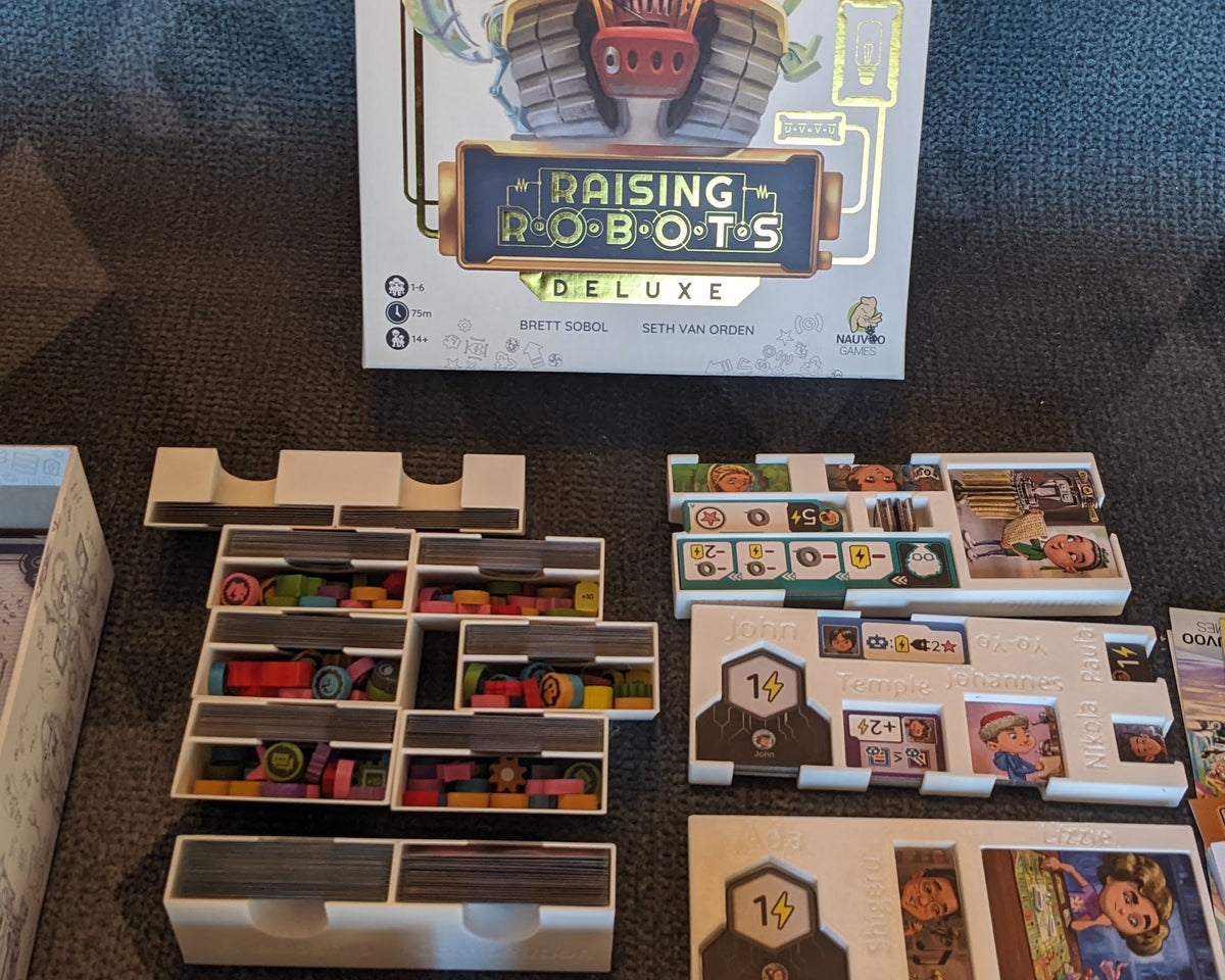 Insert pour Raising Robot Deluxe Edition