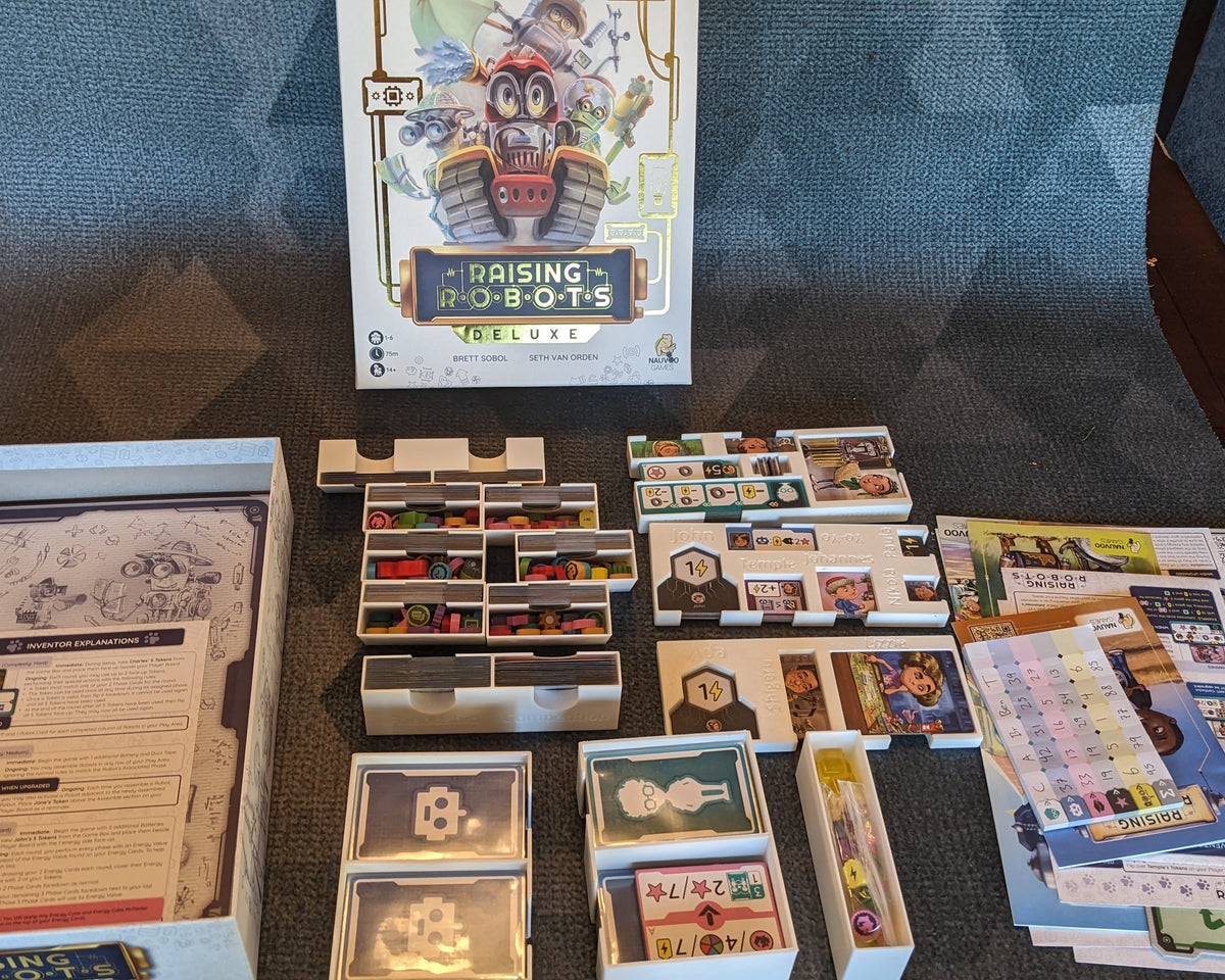 Insert pour Raising Robot Deluxe Edition