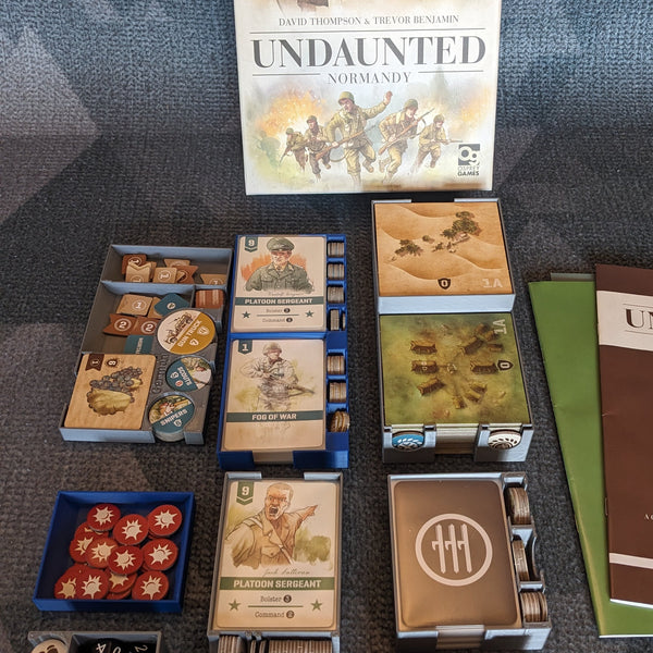 Insert pour Undaunted Normandy & North Africa