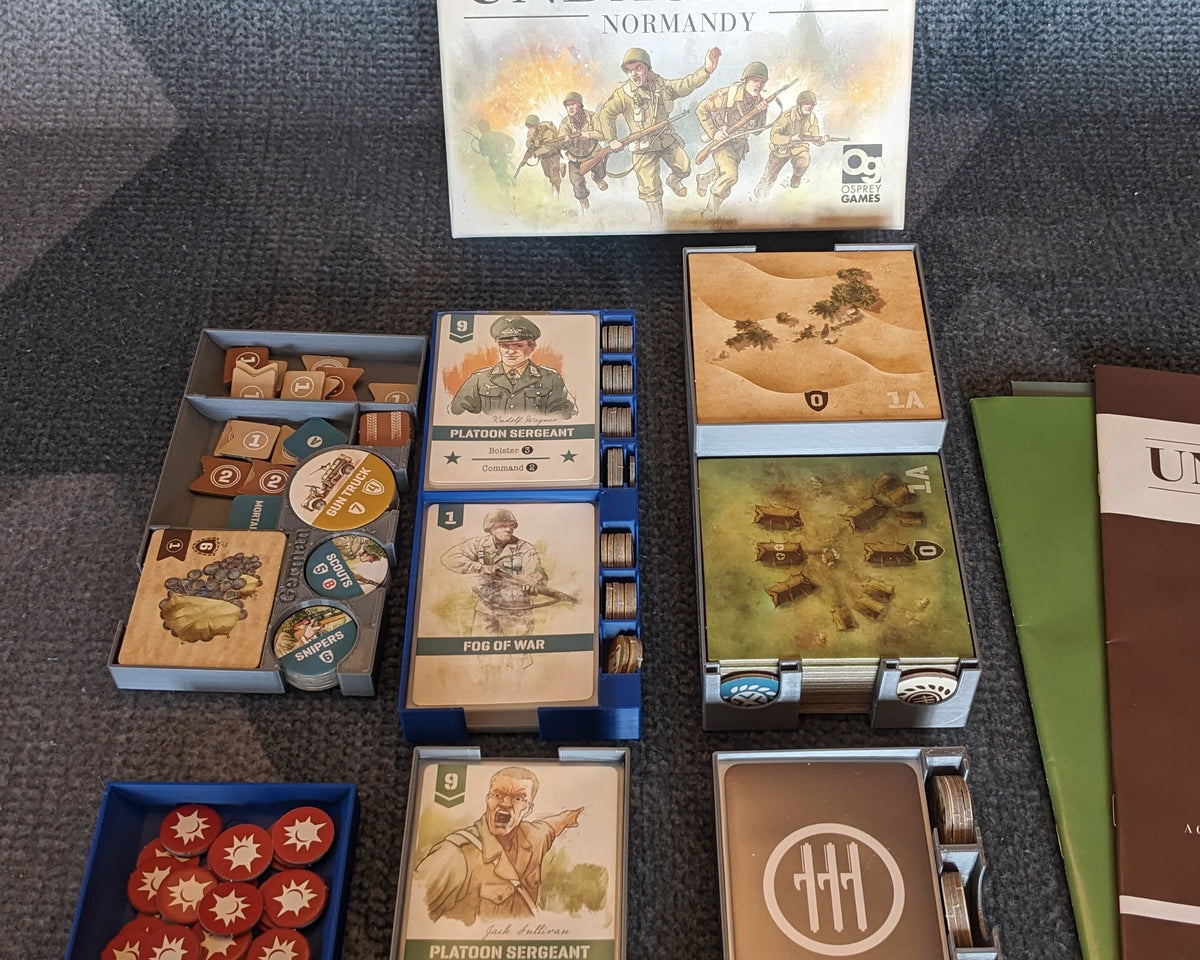 Insert pour Undaunted Normandy & North Africa