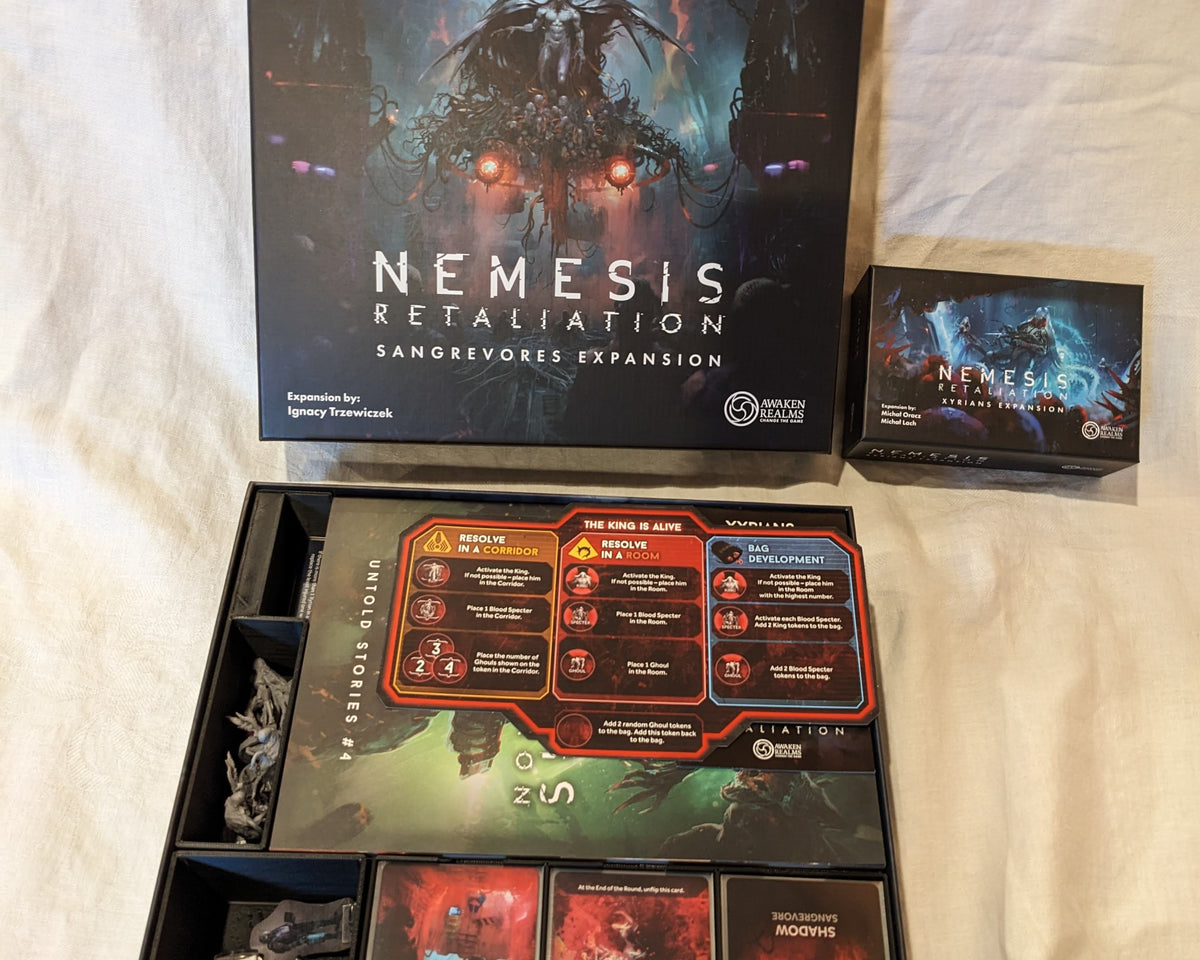 Insert pour Nemesis : Retaliation – All-in