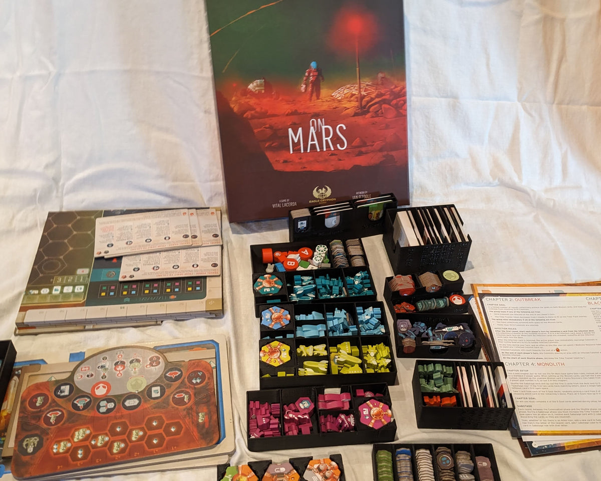 Insert pour On Mars + Alien invasion