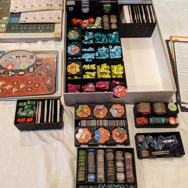 Insert pour On Mars + Alien invasion