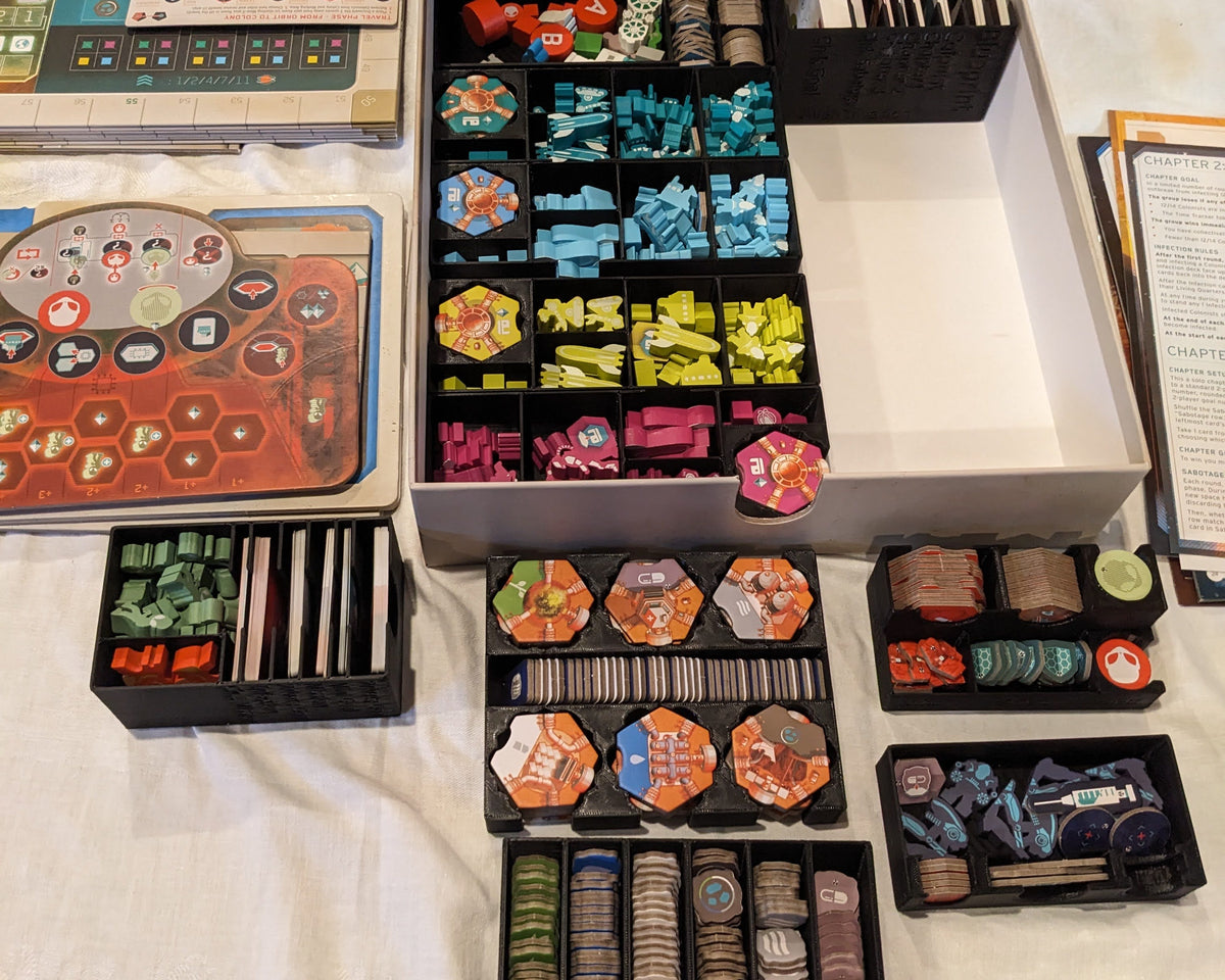 Insert pour On Mars + Alien invasion