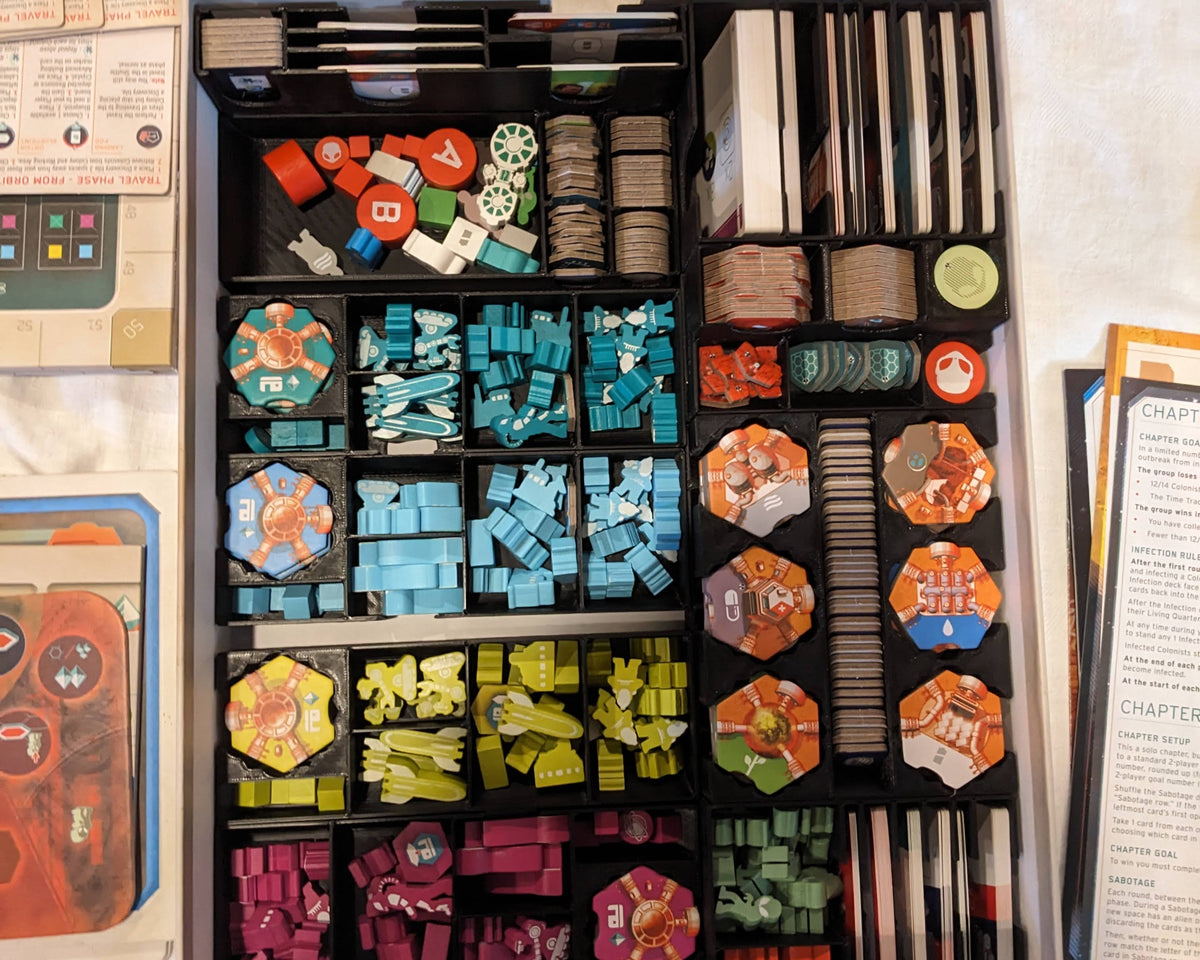 Insert pour On Mars + Alien invasion