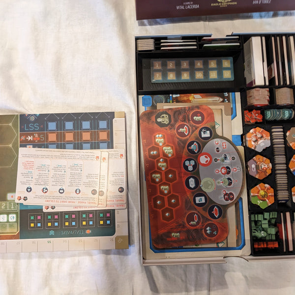 Insert pour On Mars + Alien invasion