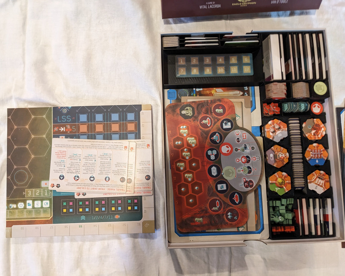 Insert pour On Mars + Alien invasion