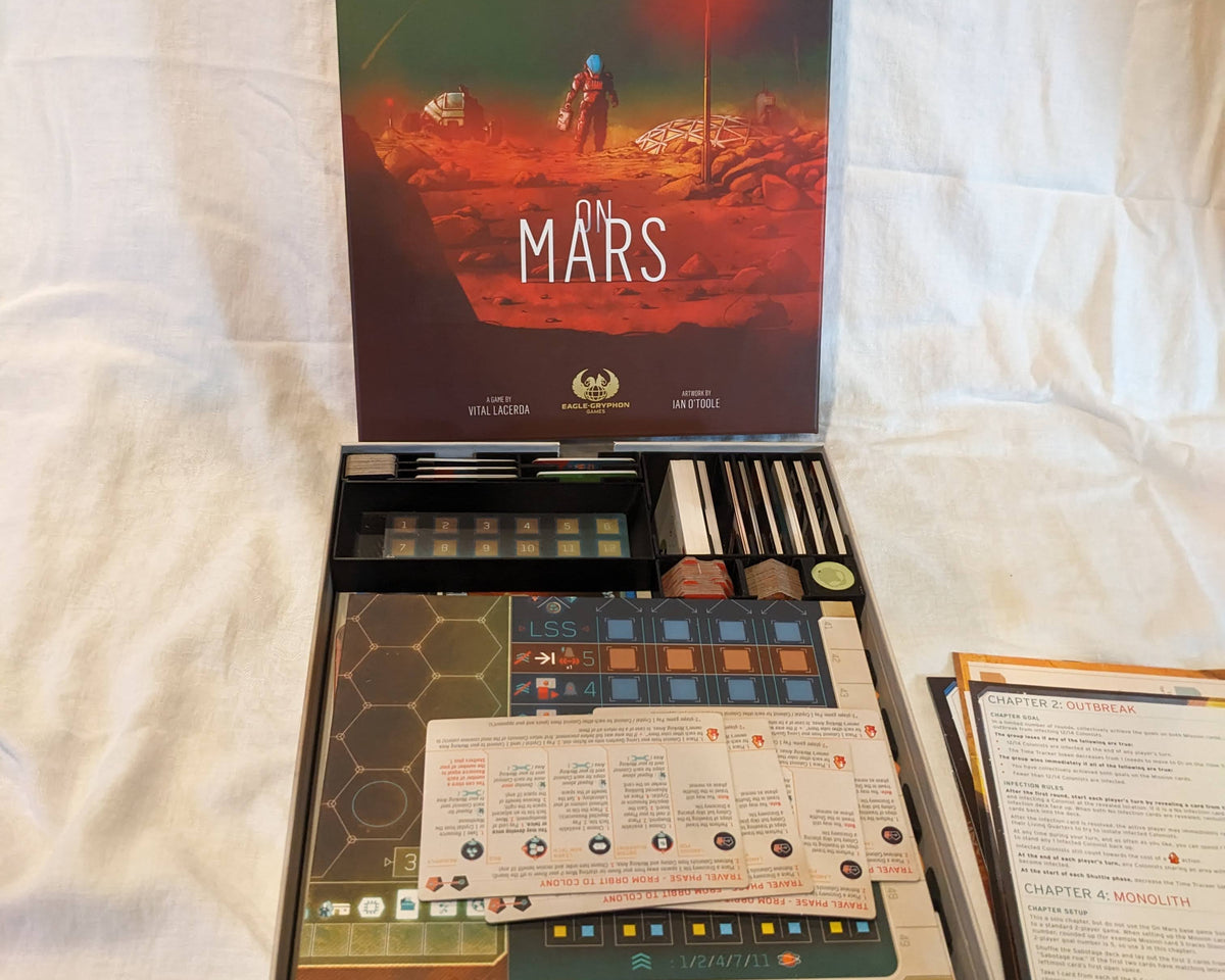 Insert pour On Mars + Alien invasion