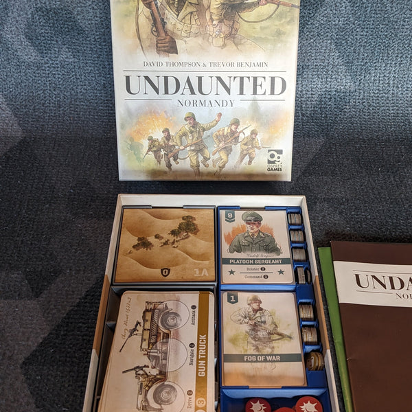 Insert pour Undaunted Normandy & North Africa