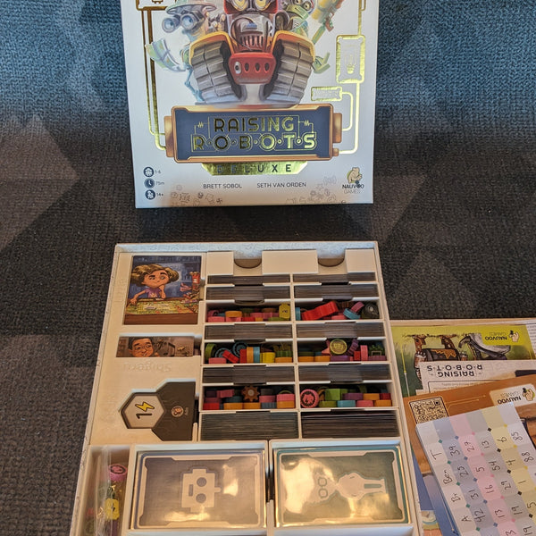 Insert pour Raising Robot Deluxe Edition