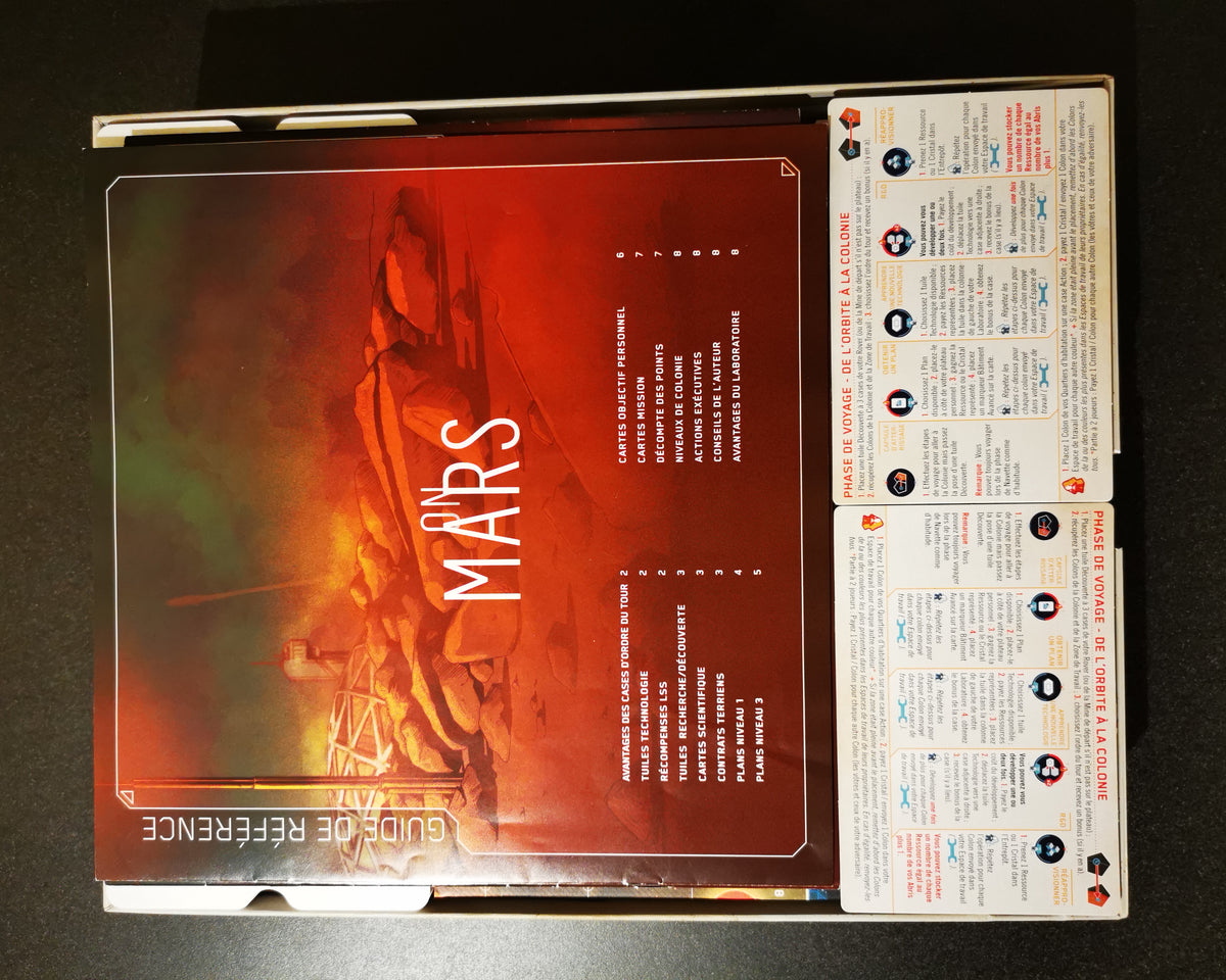 Insert deluxe pour On Mars + Alien invasion