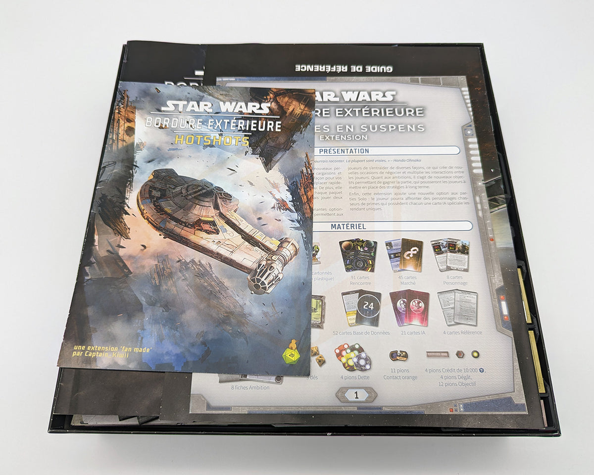 Insert pour Star Wars Bordure Exterieure FANmade