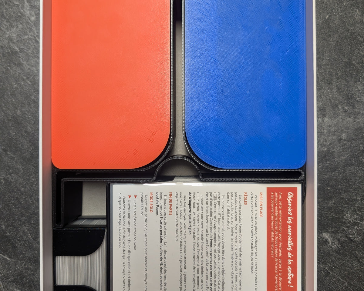 Insert pour Postcards compatible Extensions et Jetons deluxe