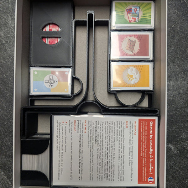 Insert pour Postcards compatible Extensions et Jetons deluxe