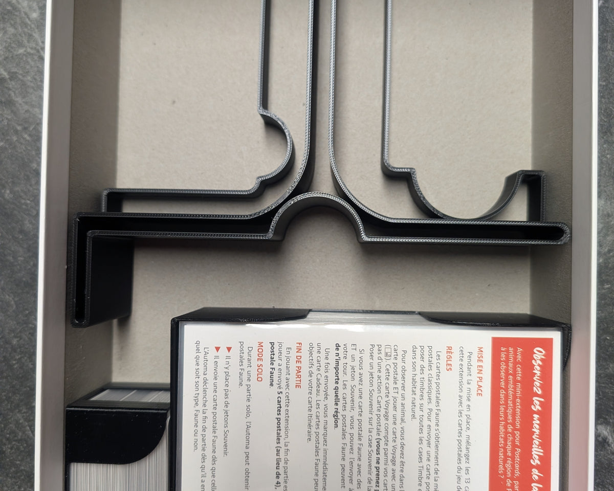 Insert pour Postcards compatible Extensions et Jetons deluxe