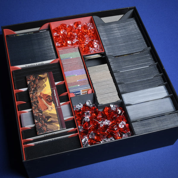 Insert MYLE pour Ascension Tactics et Inferno, vue du rangement dans une seule boîte