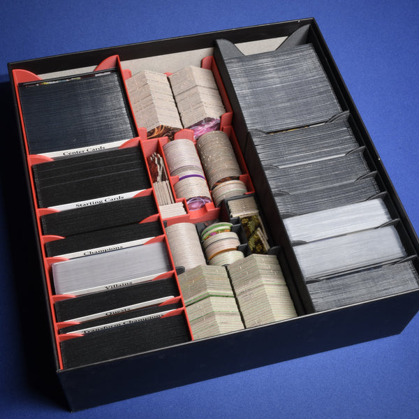 Rangement des cartes et jetons Ascension Tactics et Inferno