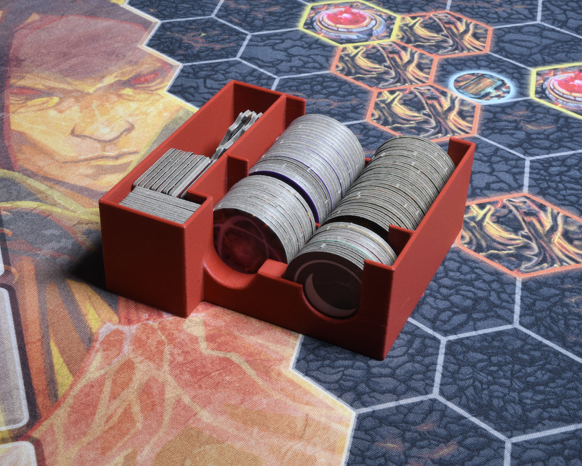 Bac amovible de rangement des jetons Ascension Tactics