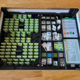 Insert jé-pico pour D-Day at Omaha Beach, rangement complet des armées, cartes et pions